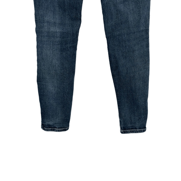 Seven7 Blue Denim Stretch Low Rise Skinny Leg Ankle Jeans Medium Rise Size 6 - Picture 6 of 11